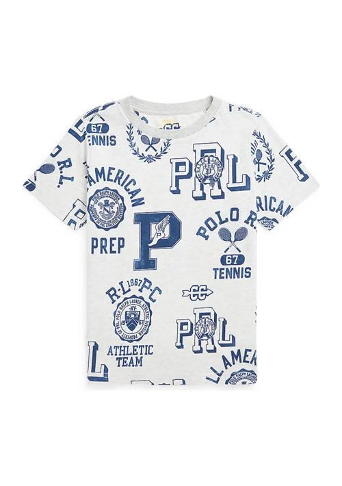 Ralph Lauren Lauren Childrenswear Boys 2 7 Cotton Jersey Graphic Tee 1