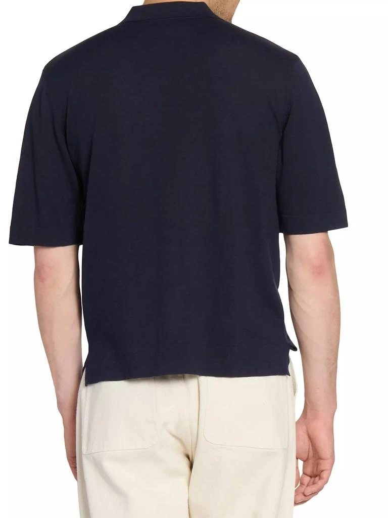 Officine Générale Brutus Short-Sleeve Polo Shirt 5