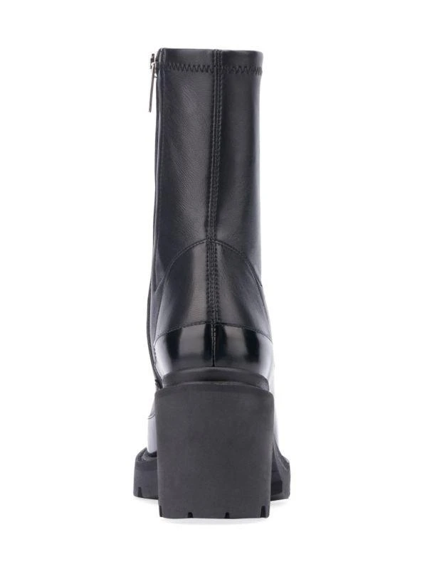 Aquatalia Vanna 80MM Stretch Leather Ankle Boots 3