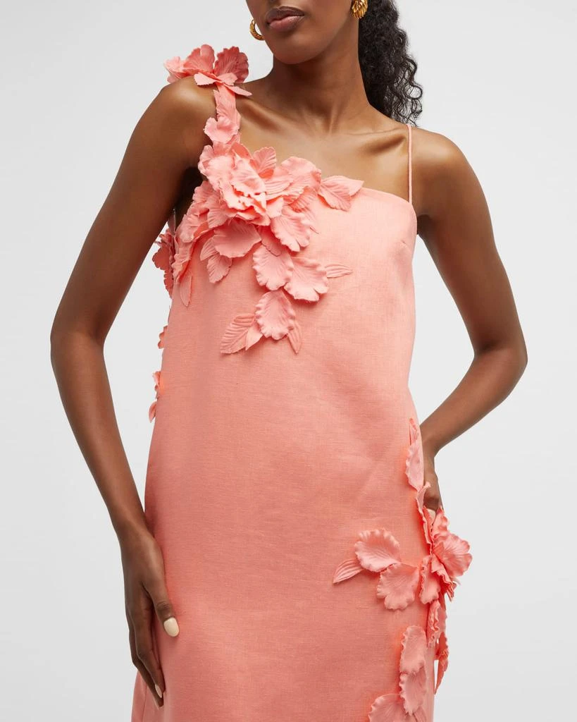 Zimmermann High Tide Lift Off Flower Midi Dress 7