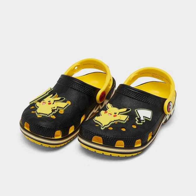 CROCS Kids' Toddler Crocs x Pokemon Pikachu Classic Clog Shoes 3