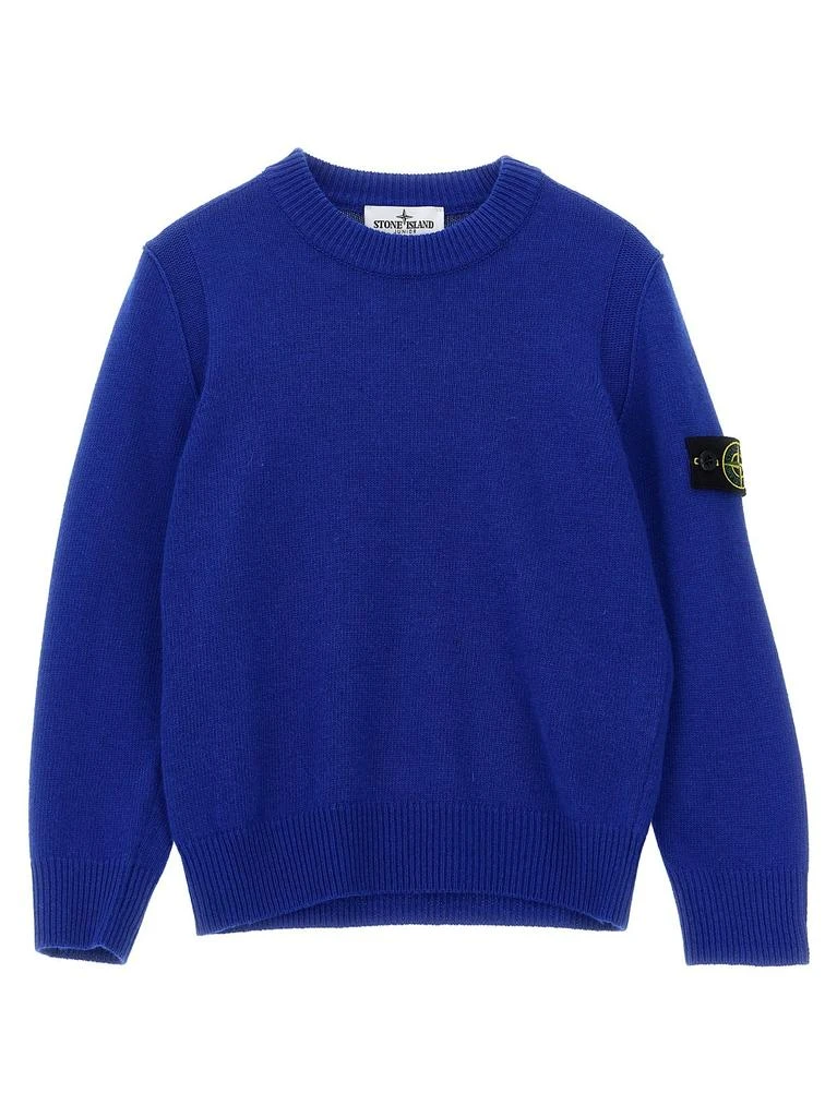 Stone Island Junior Stone Island Junior Logo Patch Knitted Jumper 1