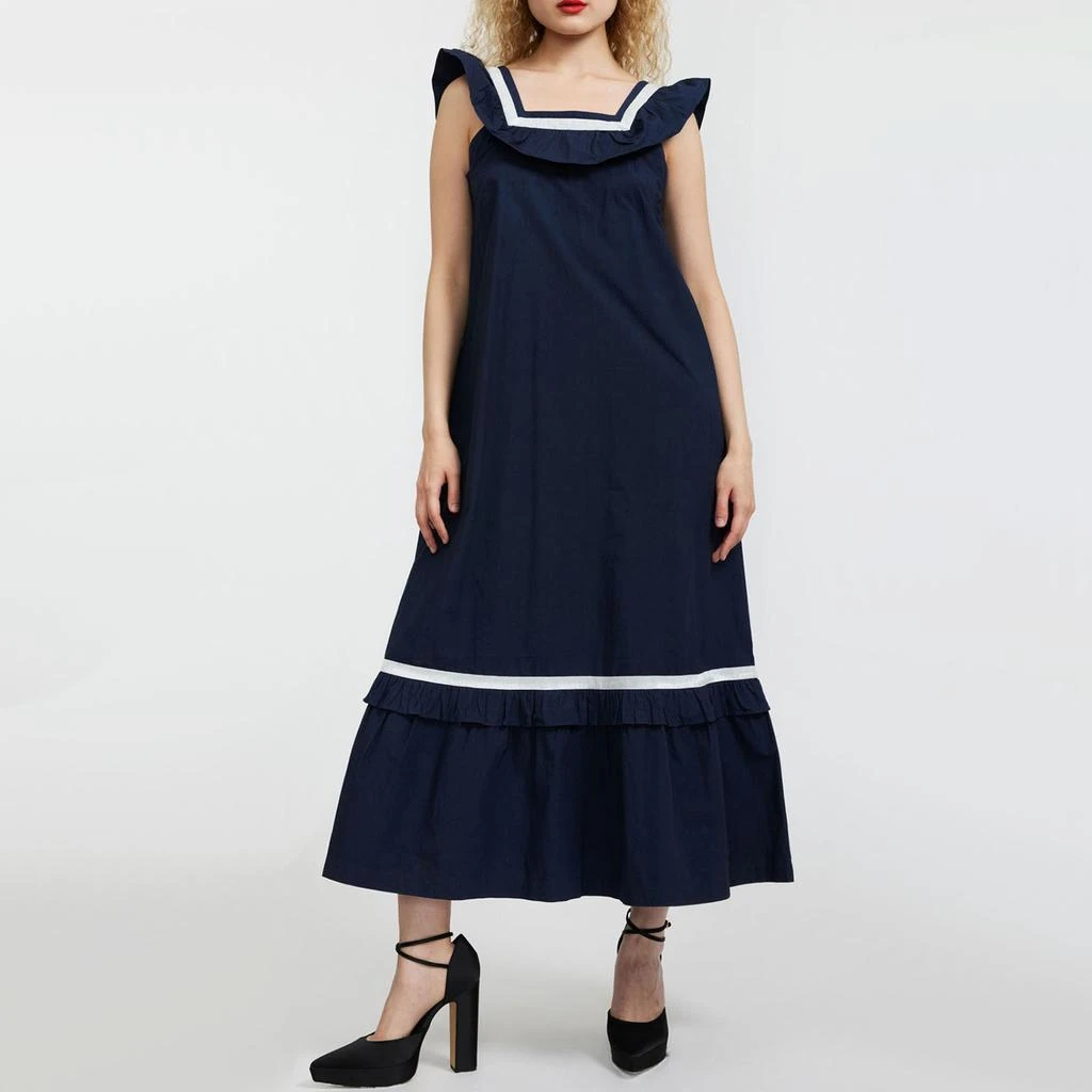 Batsheva Batsheva Yeva Cotton Midi Dress 1