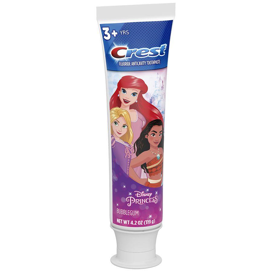 Crest Kids Toothpaste, featuring Disney Princesses Bubblegum