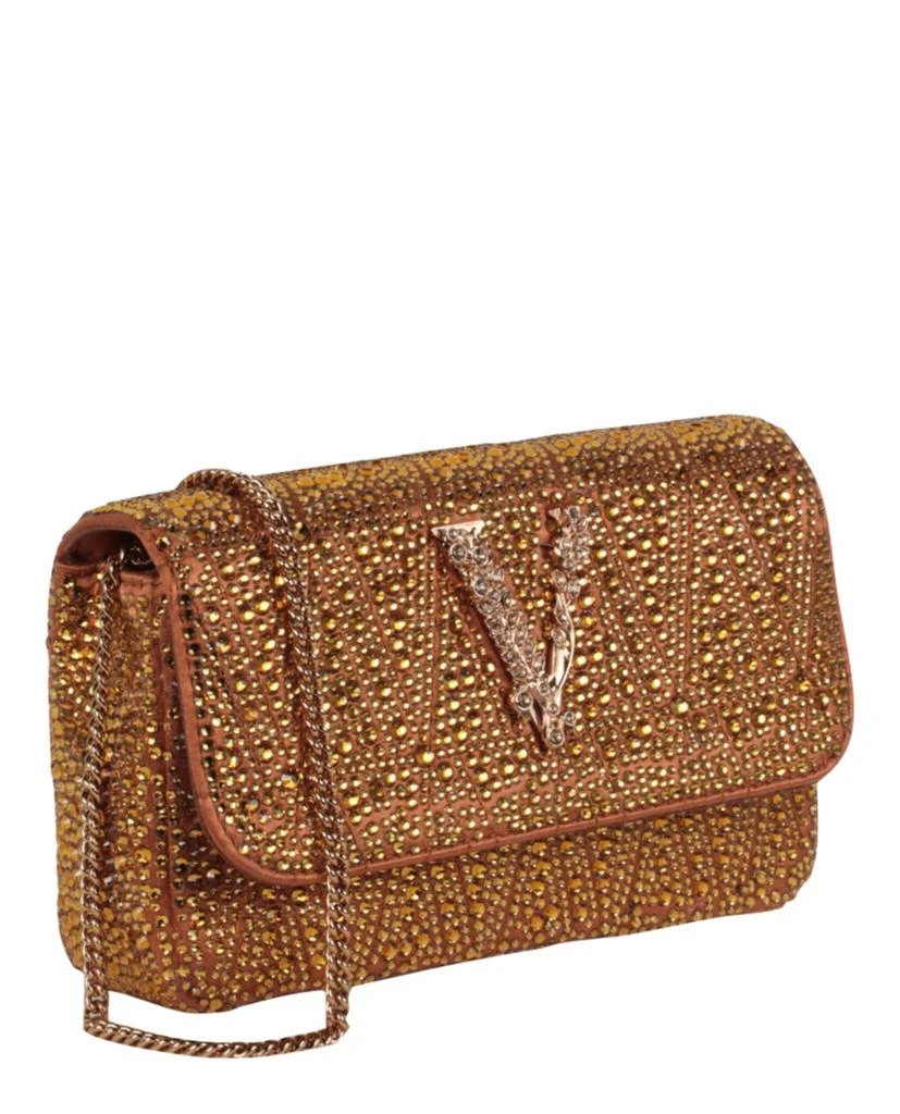 Versace Mini Crystal Virtus Crossbody Bag 2