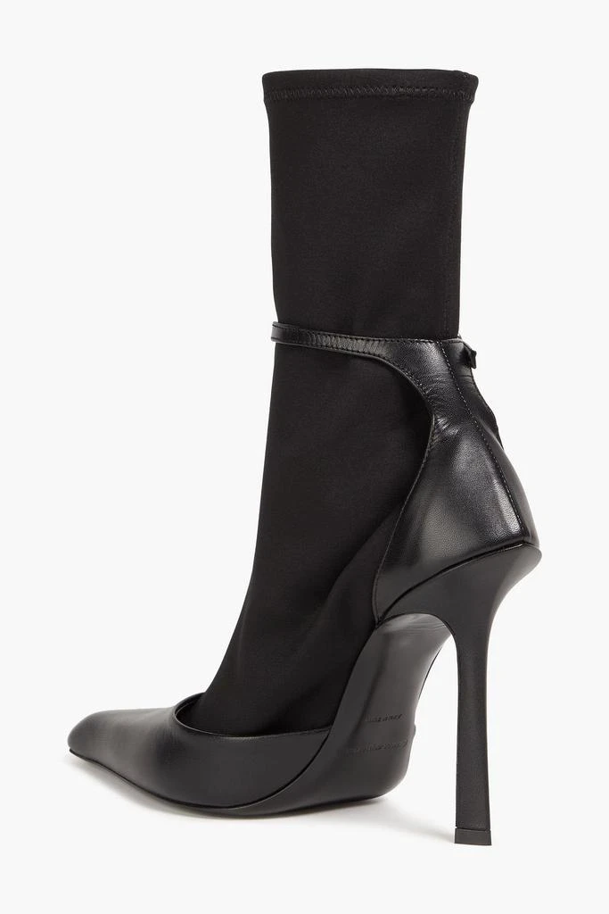 Alexander Wang Scuba and leather sock boots 3