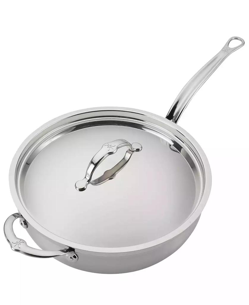 Hestan ProBond® Clad Stainless Steel 5-Quart Covered Essential Pan with Helper Handle