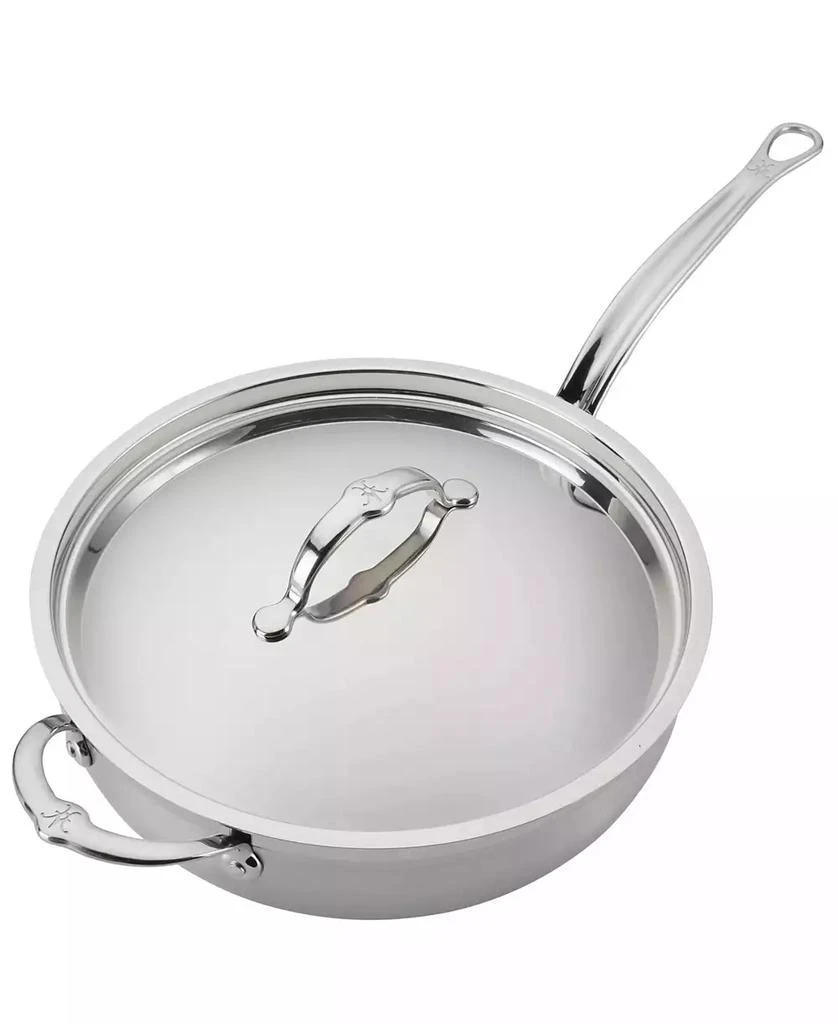 Hestan ProBond® Clad Stainless Steel 5-Quart Covered Essential Pan with Helper Handle 2