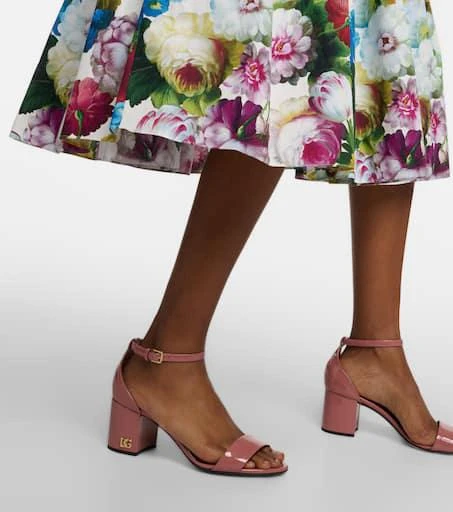 Dolce 
Gabbana Patent leather sandals 4