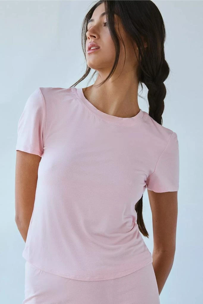 Dippin’ Daisy’s Dippin’ Daisy’s Kylie Cropped Tee & Micro Short Lounge Set 4
