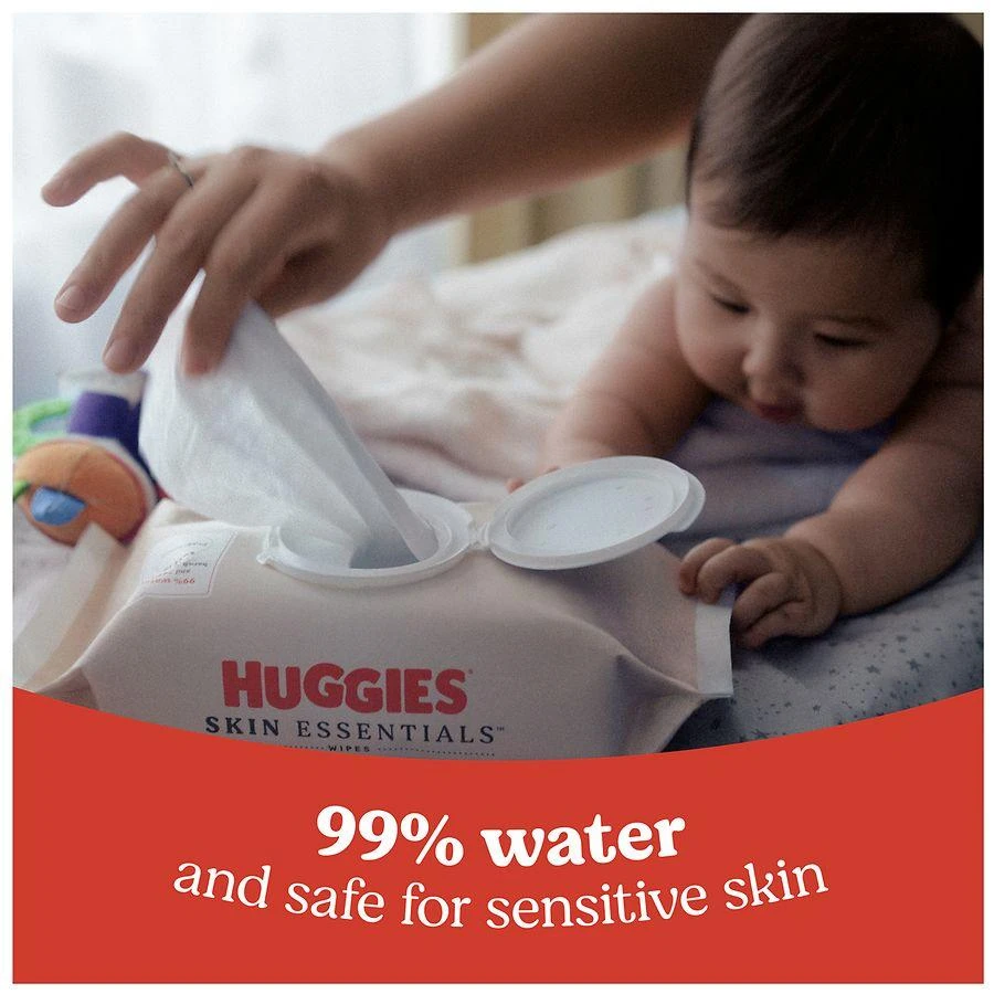 Huggies Baby Wipes, Flip Top Packs Unscented, 112 5