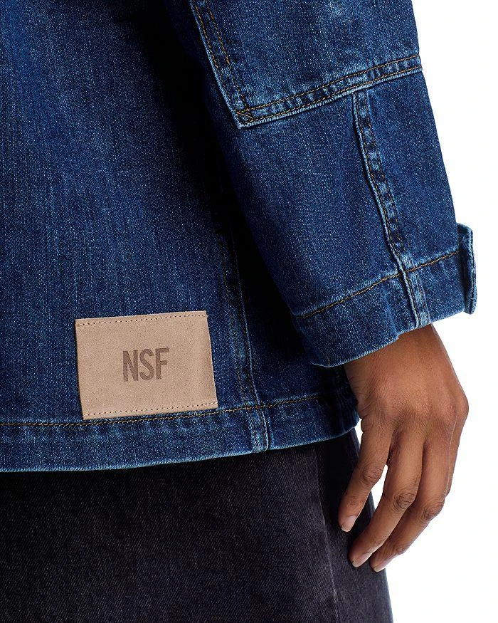 NSF Clothing Romeo Oversized Denim Shirt 6