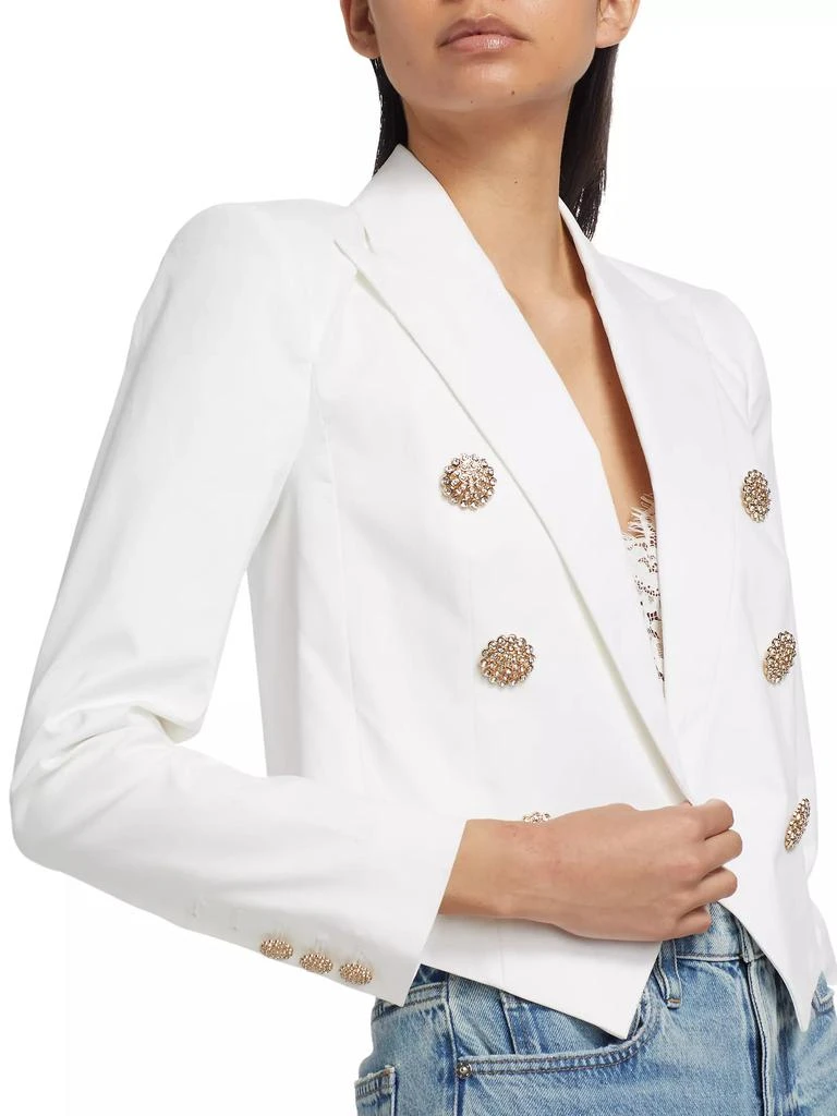 L'Agence Lila Embellished Boxy Blazer 6