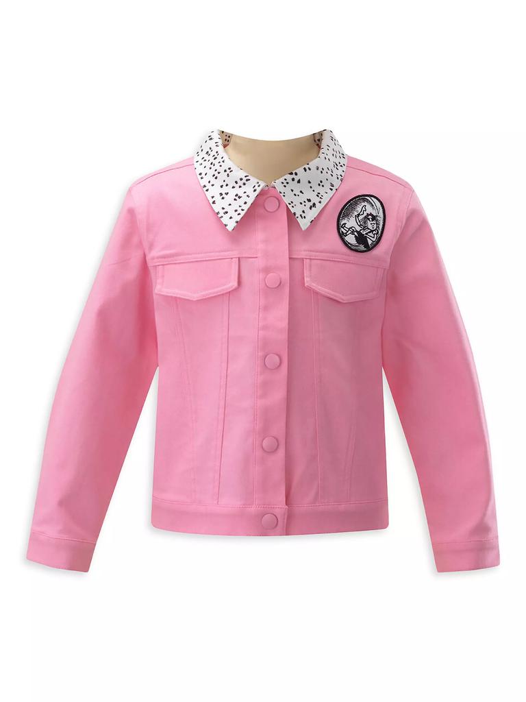 Rachel Riley Eloise Little Girl's & Girl's Eloise Logo Trucker Jacket