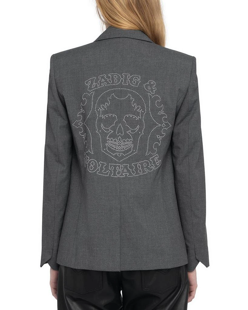 ZADIG & VOLTAIRE Vavy Chine Strass Blazer 2