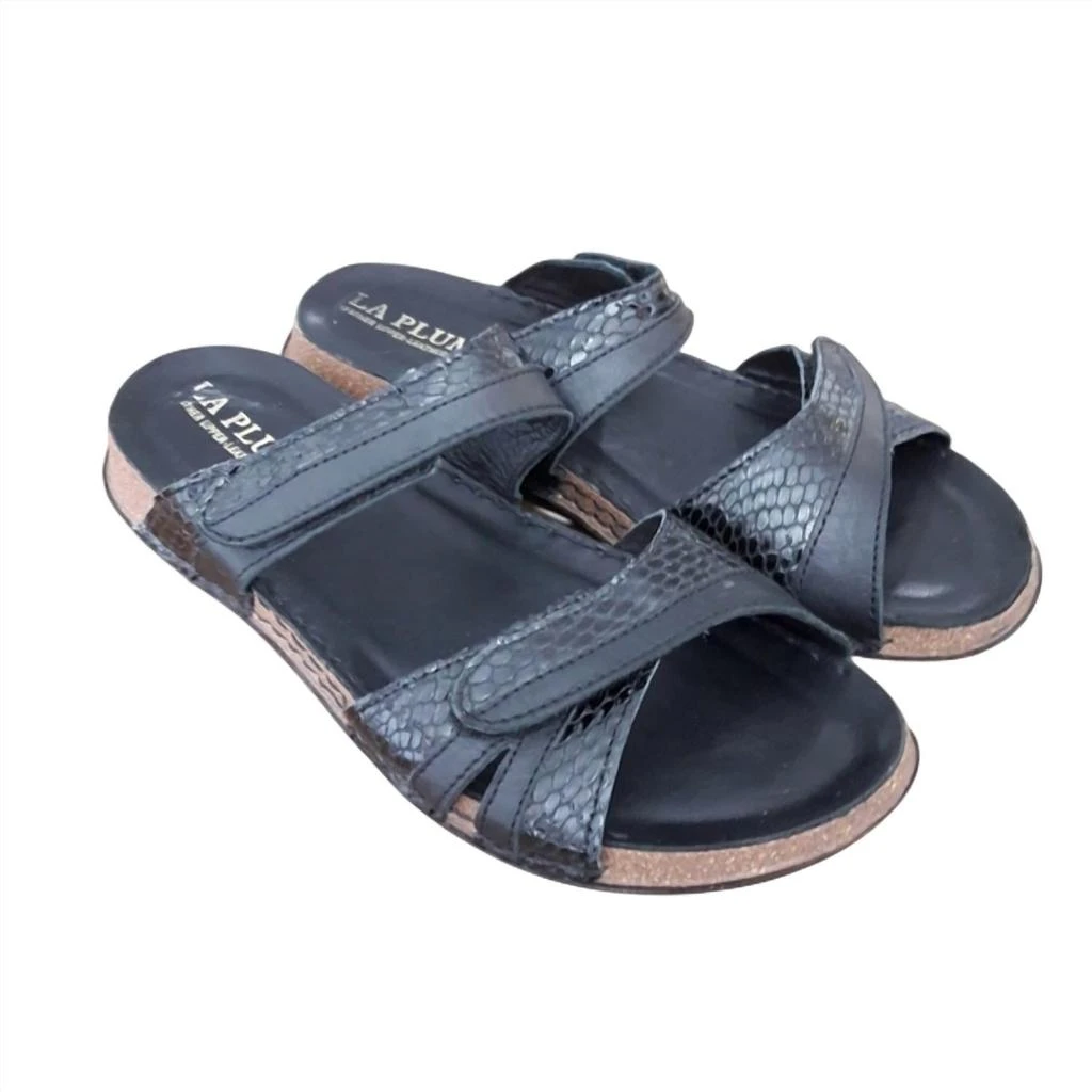 LaPlume Women's Clara Sandals In Black 2