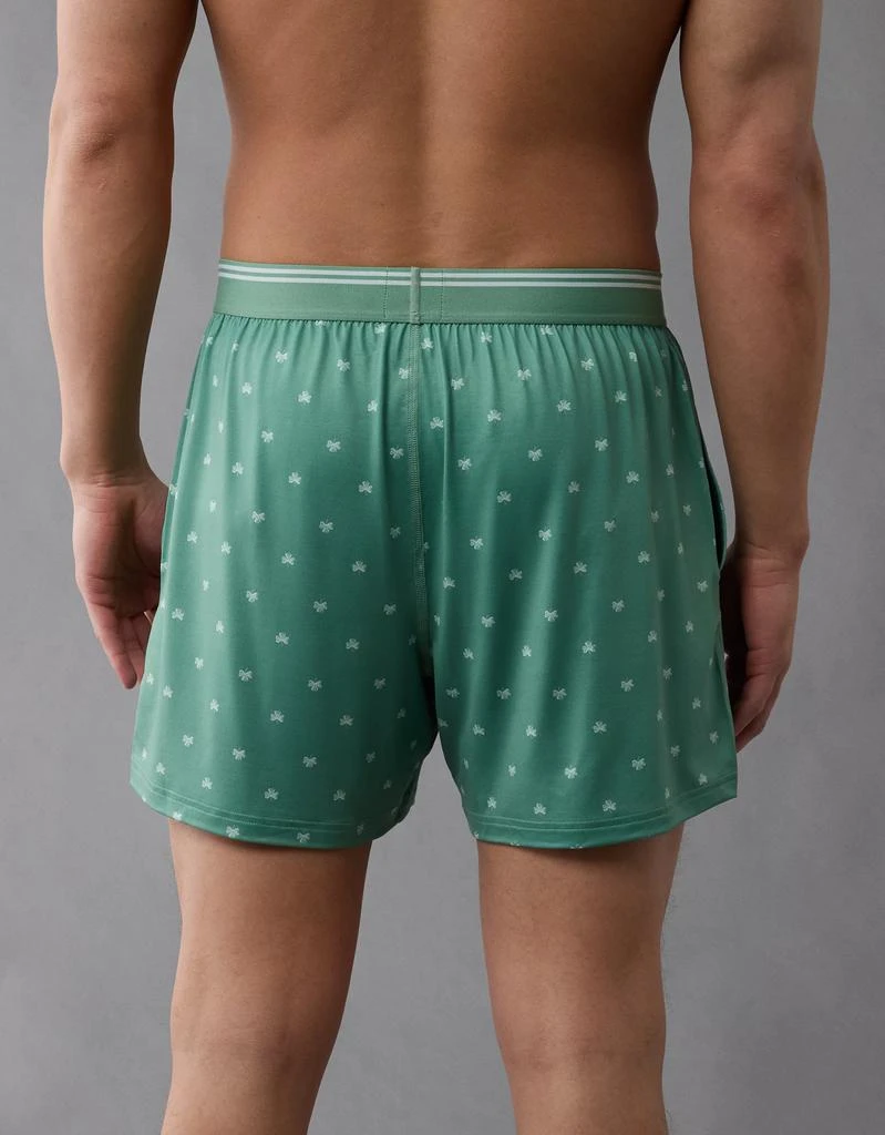 AE AEO Men's St. Patrick's Day Clovers Ultra Soft Pocket Boxer Short 2