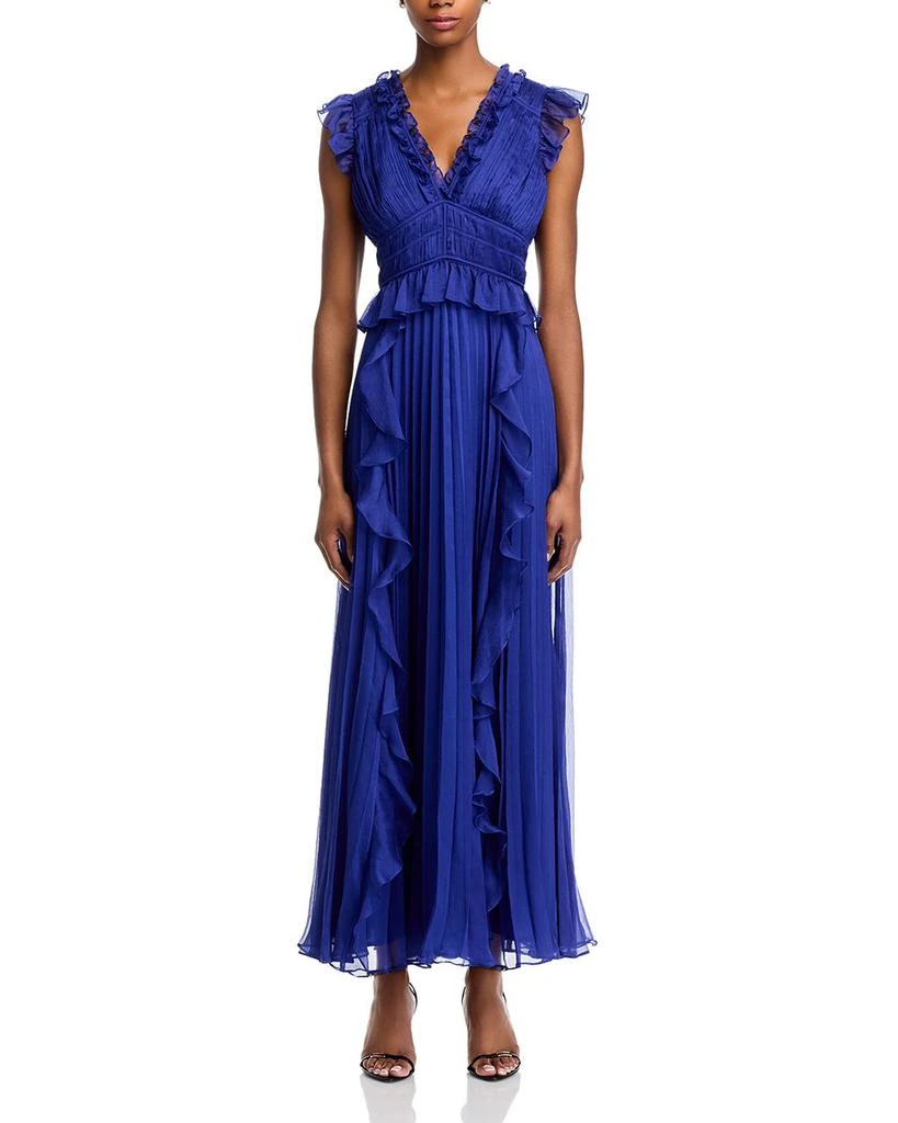 AQUA Flutter Maxi Dress - Exclusive 7