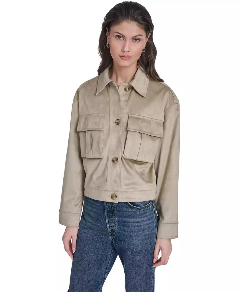 Levi
s Women
s Laydown Collar Front-Button Jacket