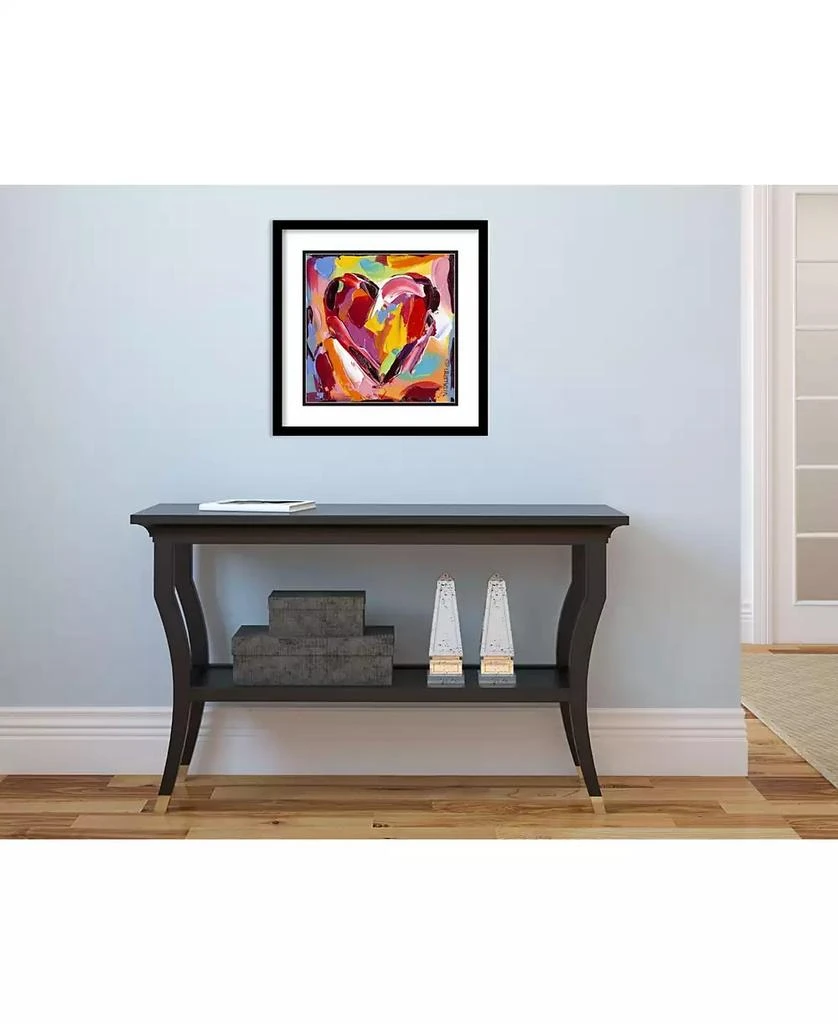 Amanti Art Colorful Expressions I Heart Framed Art Print 4