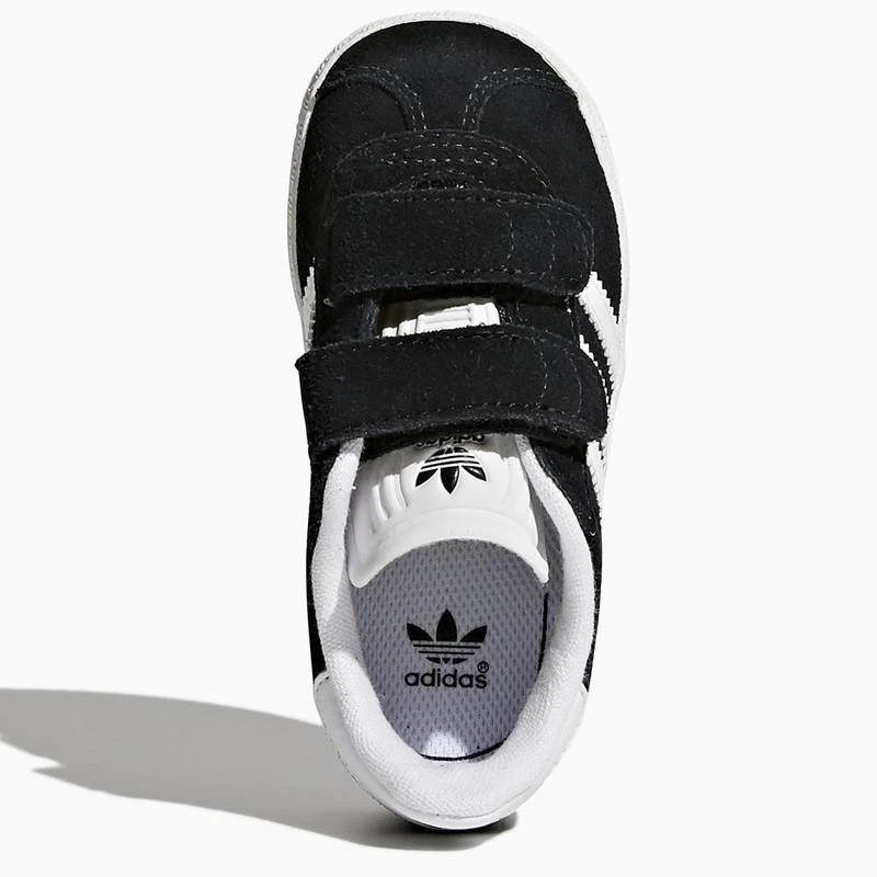 adidas Originals Gazelle black trainer with straps 4