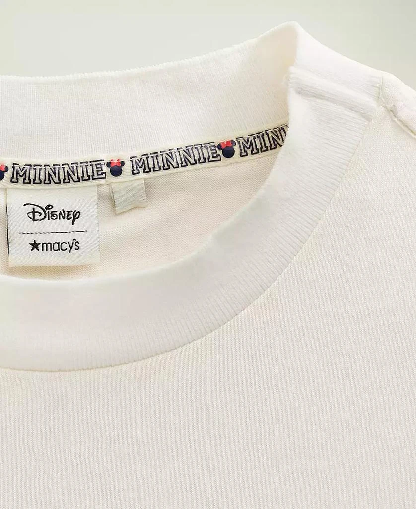 Disney | Macy's Women's Minnie Majorette Cotton Graphic Tee, Created for Macy's 6