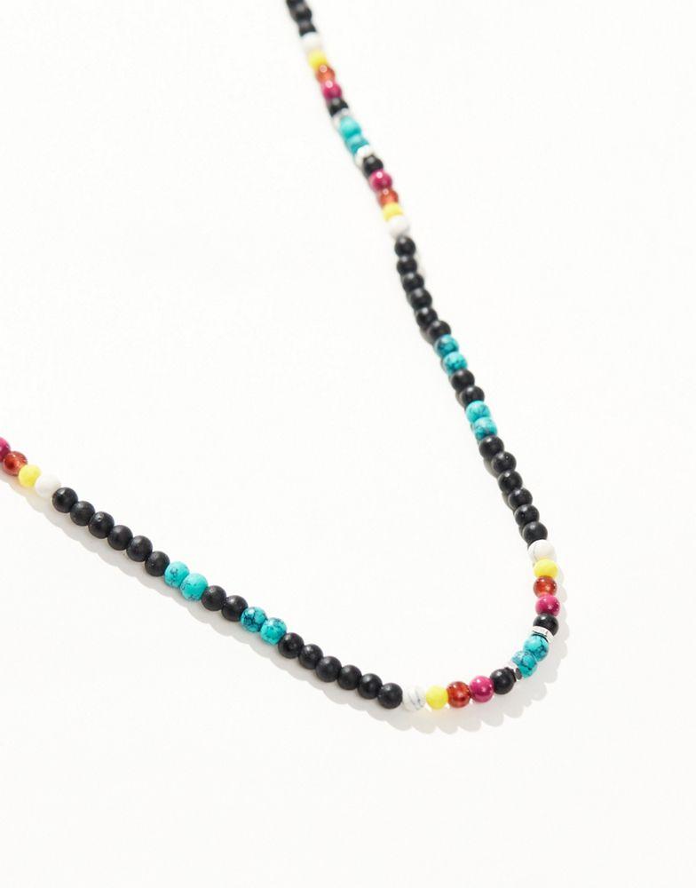 CLASSICS 77 Classics 77 dusk til dawn bead necklace in multi