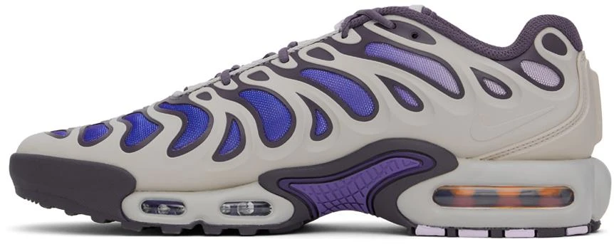 NIKE Purple & Gray Air Max Plus Drift Sneakers 3