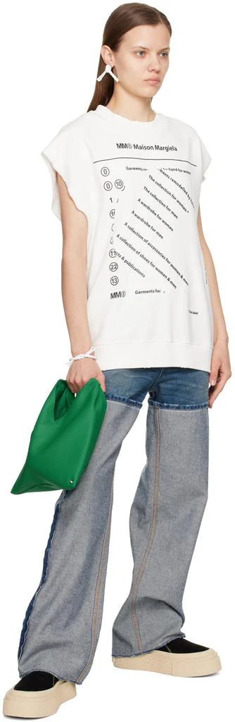 MM6 Black Platform Slip-On Sneakers 5