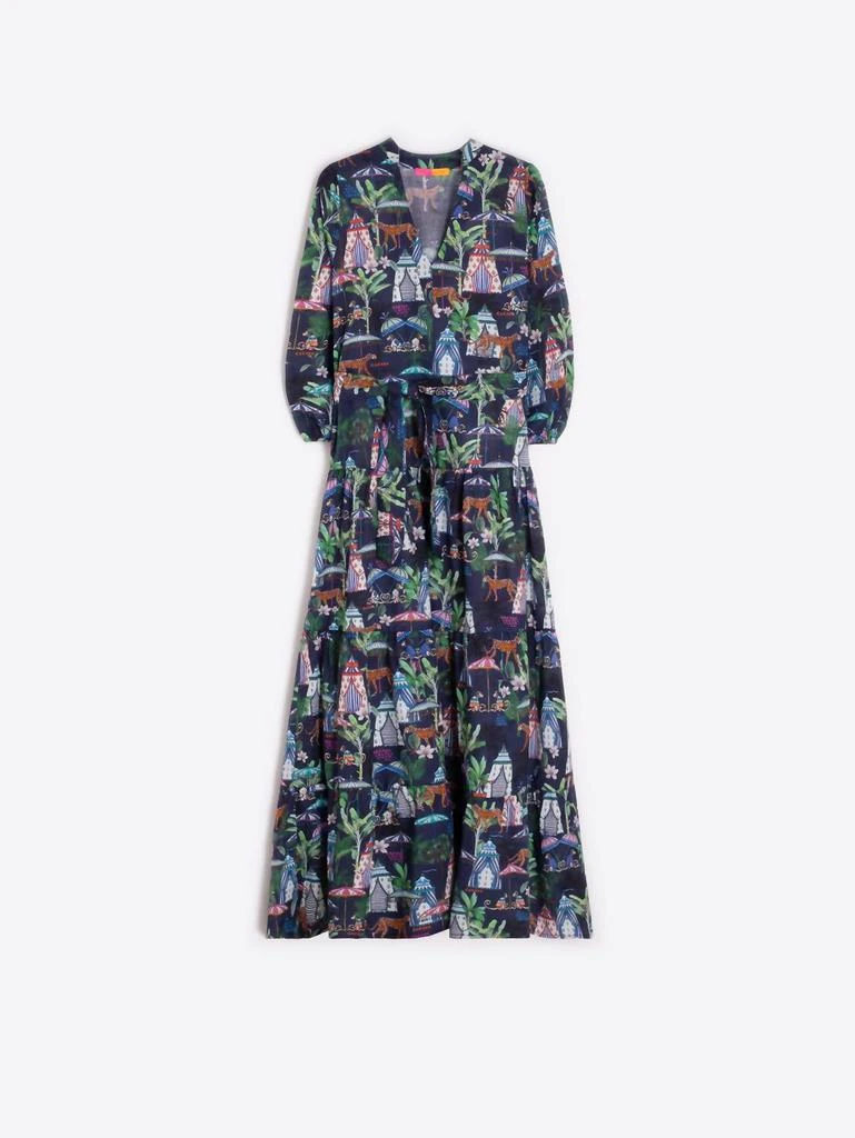 VILAGALLO Vilagallo - Marina Flora Dress 4