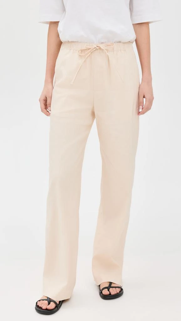 Rag & Bone Logan Linen Beach Pants 6