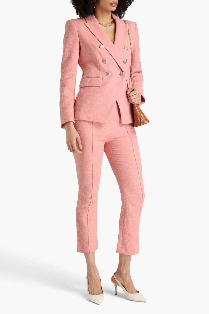 VERONICA BEARD Miller Dickey double-breasted cotton-blend tweed blazer 2
