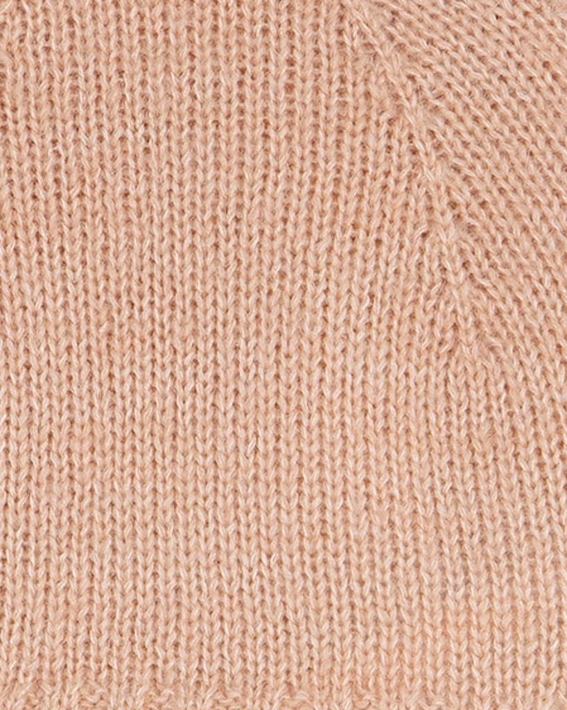 预计3周后发货 Bonton Bonnet Mulot Rose En Tricot 3