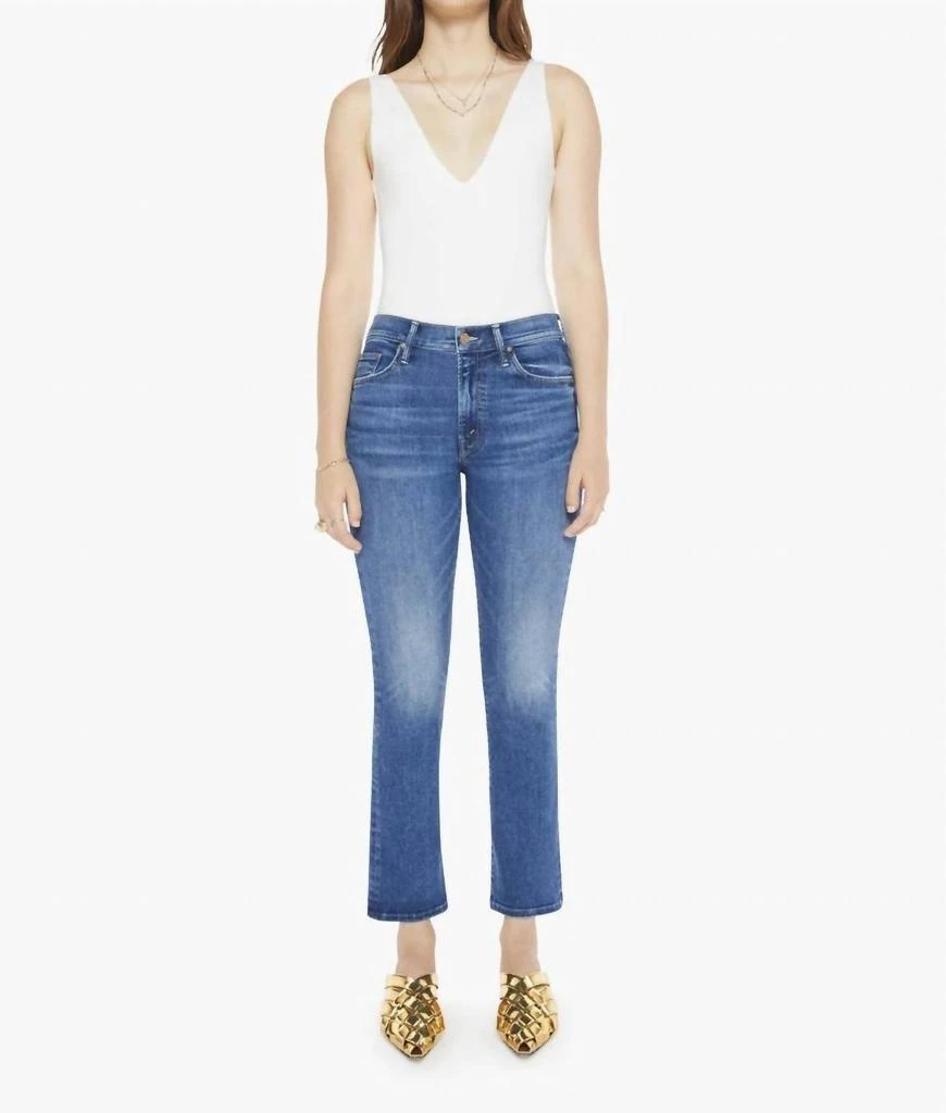 MOTHER Mother - Insider Flood Over The Top High Rise Jeans