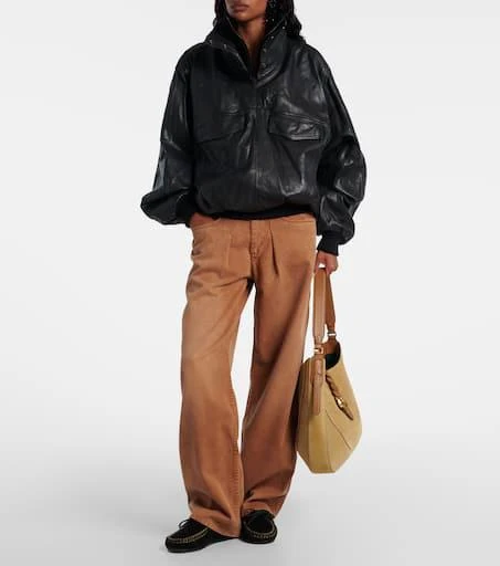 Isabel Marant Fitza studded suede loafers 3