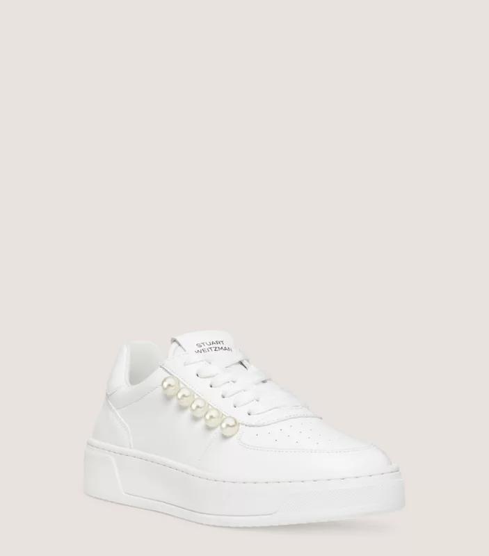 Stuart Weitzman SW COURTSIDE PEARL SNEAKER
