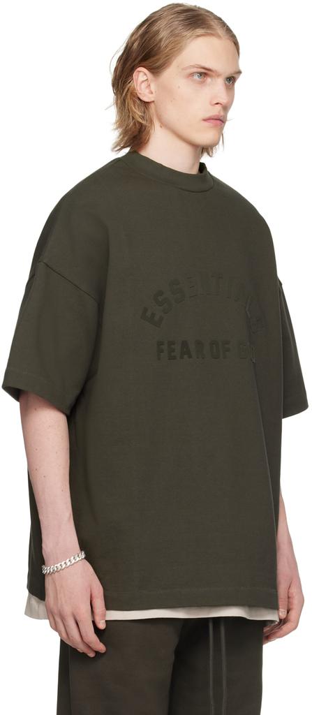 Fear of God ESSENTIALS Gray Crewneck T-Shirt