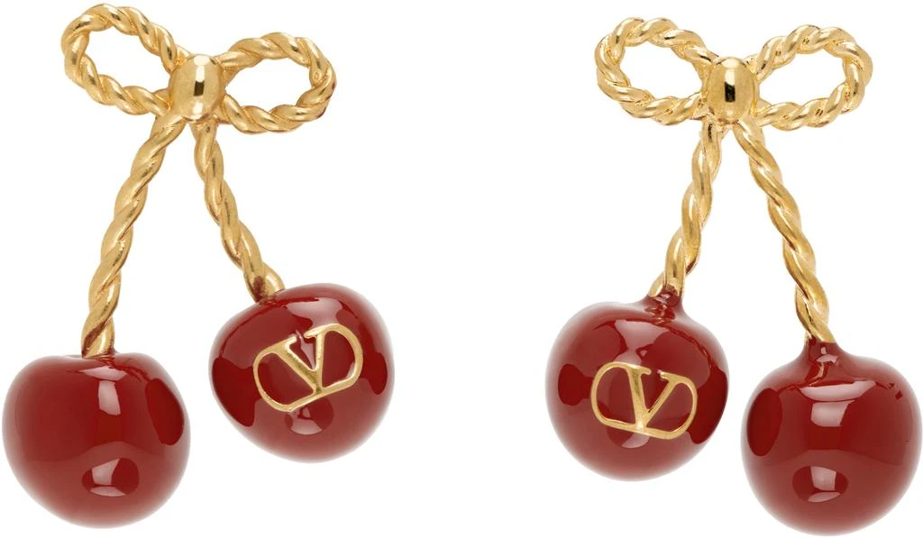 Valentino Chez 'Valentino' Cherrific Earrings 1
