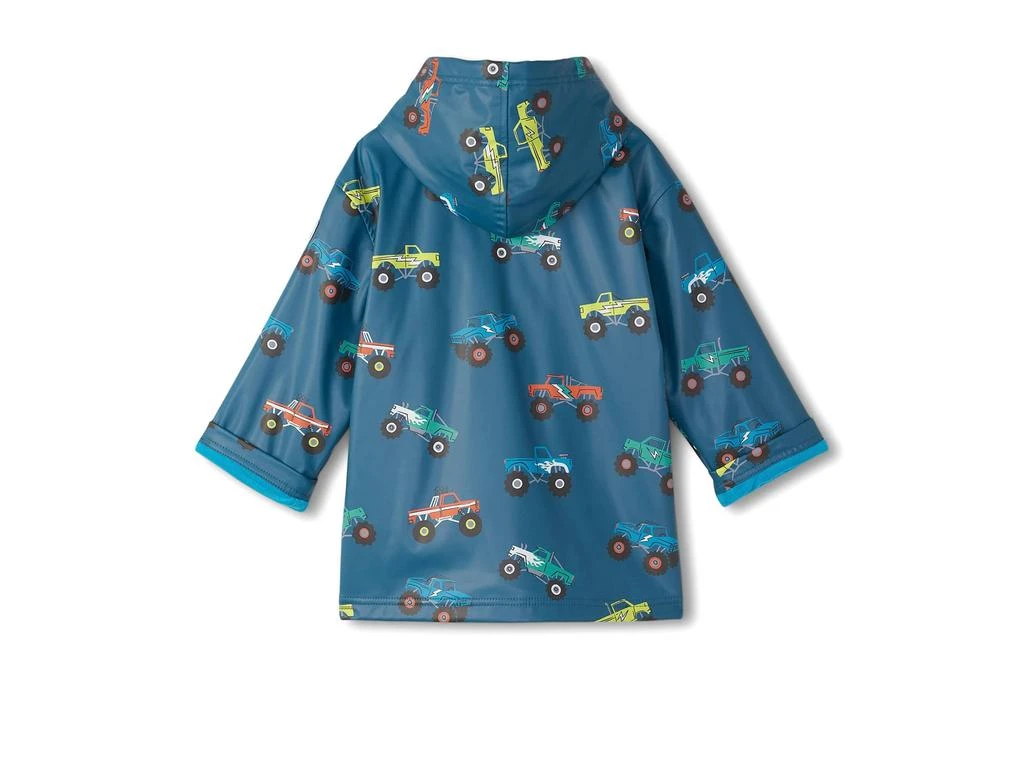 Hatley Monster Trucks Zip-Up Rain Jacket (Toddler/Little Kid/Big Kid) 2