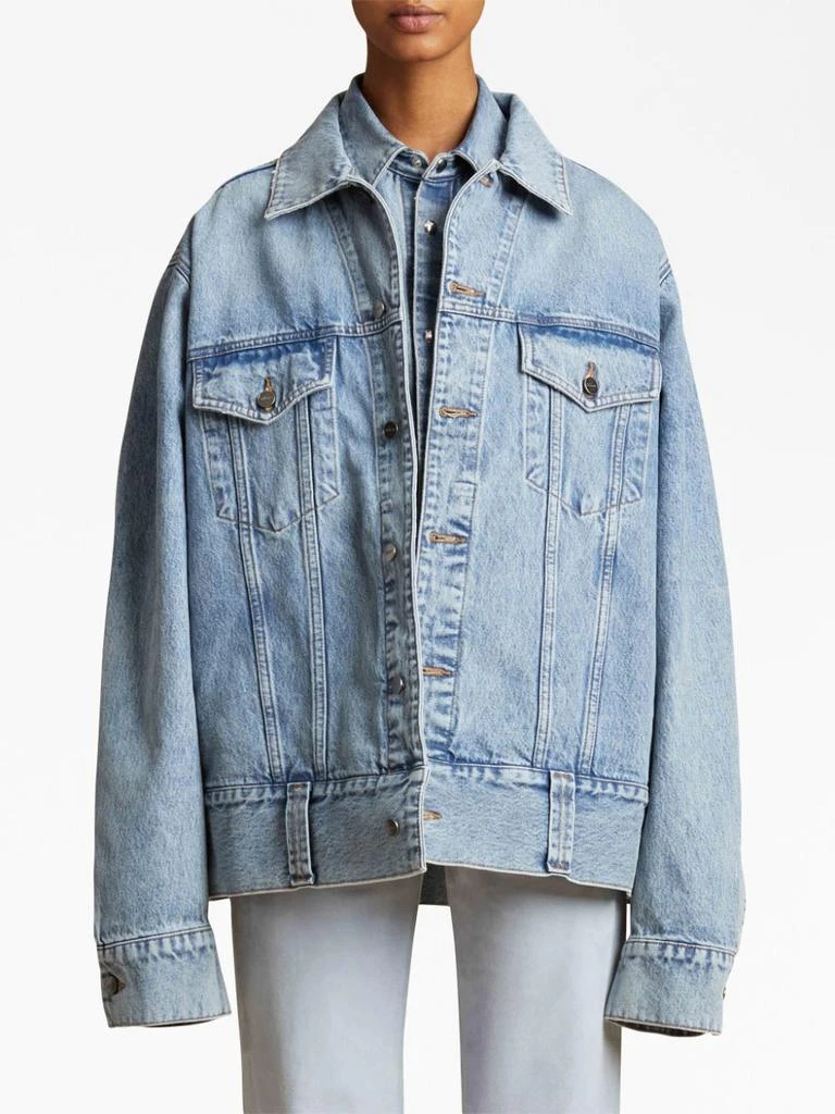Khaite GRIZZO DENIM JACKET 2