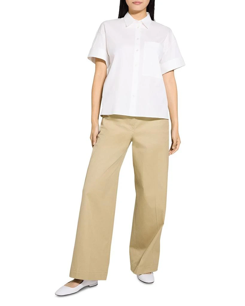 Theory Patch Pocket Shirt in Good Cotton 2