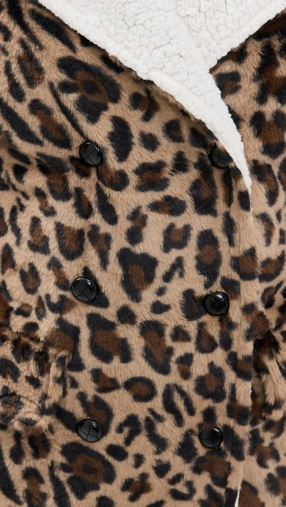 LNA Rana Faux Leopard Jacket 5