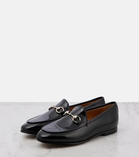 Gucci Jordaan Horsebit patent leather loafers 5
