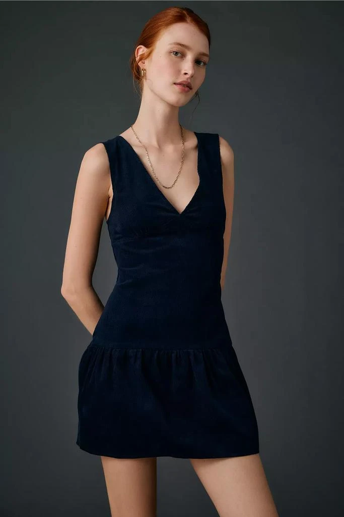 Motel Sarabi Plunging Drop Waist Corduroy Mini Dress  On Sale Now with Up  to 44% Off | Discover Exclusive Deals & Savings at BeyondStyle  Authentic  Motel Dresses|womens|Women's with Limited-Time Discounts,