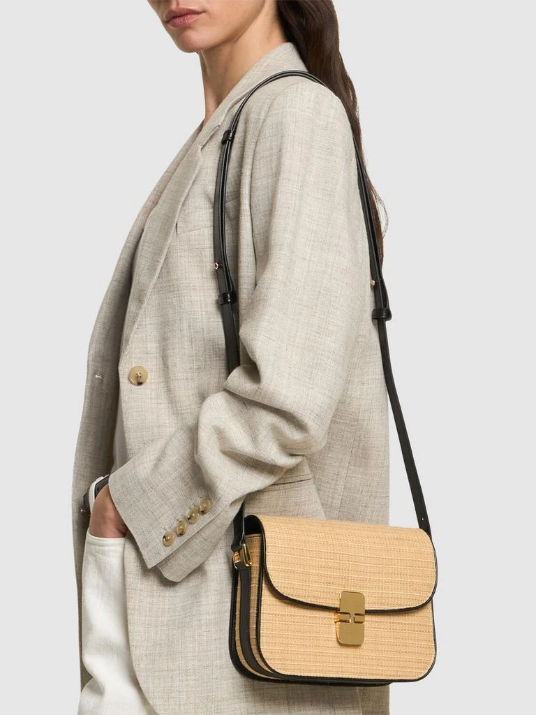 A.P.C. Small Sac Grace Raffia Bag 1