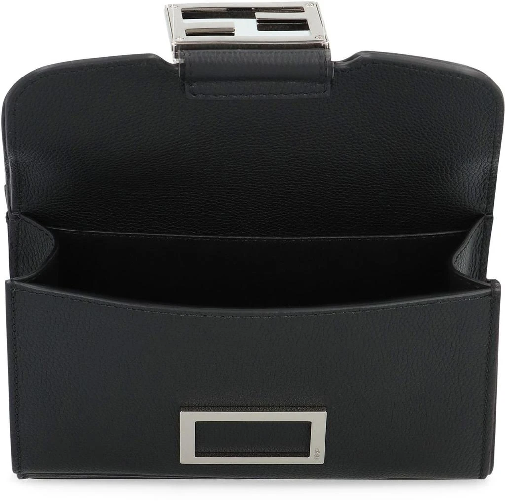Fendi Fendi Baguette Double Leather Crossbody Bag 6