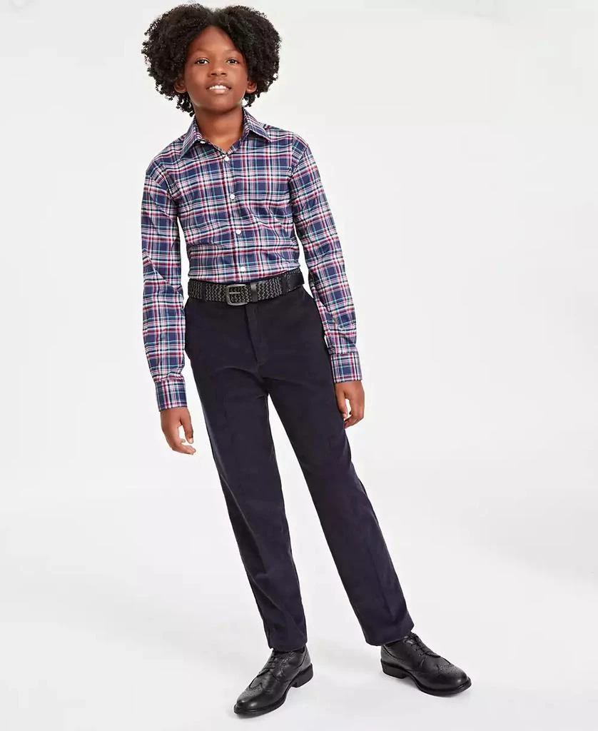 Michael Kors Big Boys Corduroy Classic Fit Dress Pant 1