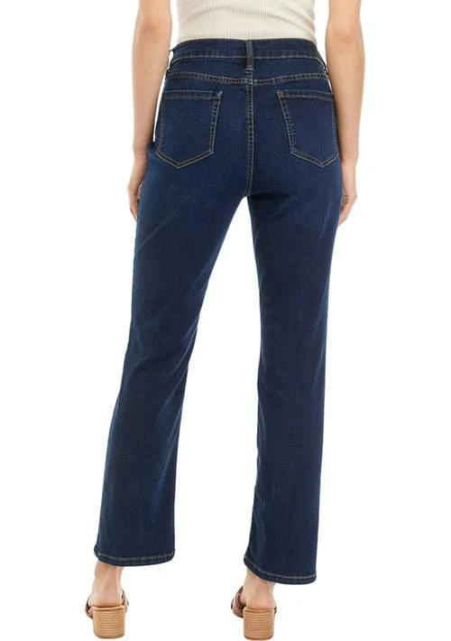 JONES NEW YORK New York Petite Lexington Straight Jeans 2