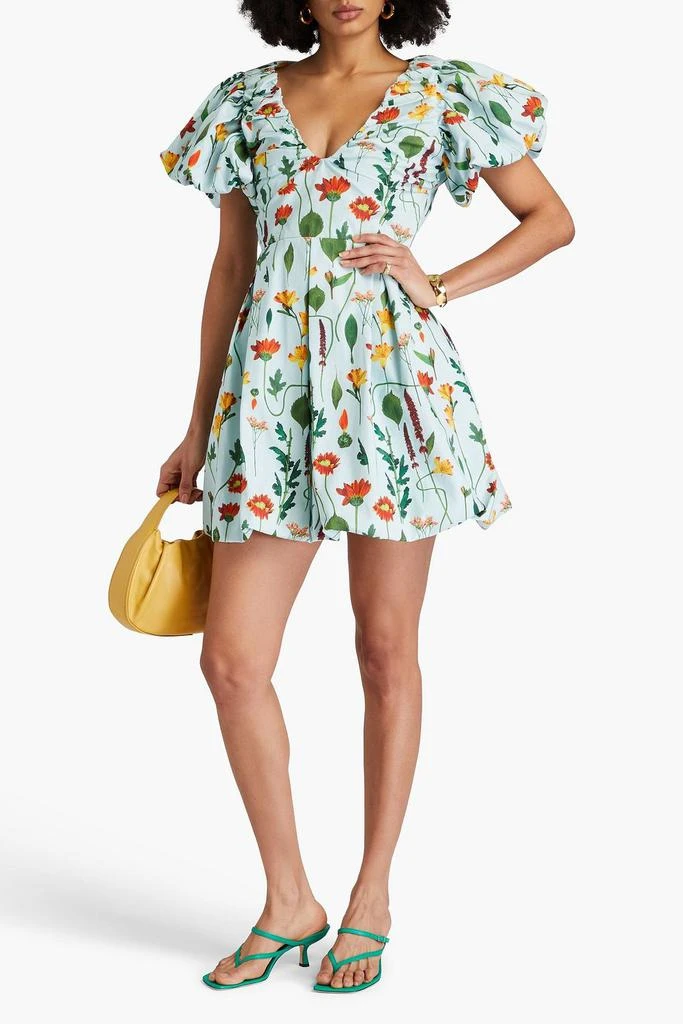 Agua by Agua Bendita Noni Primavera floral-print cotton mini dress 2