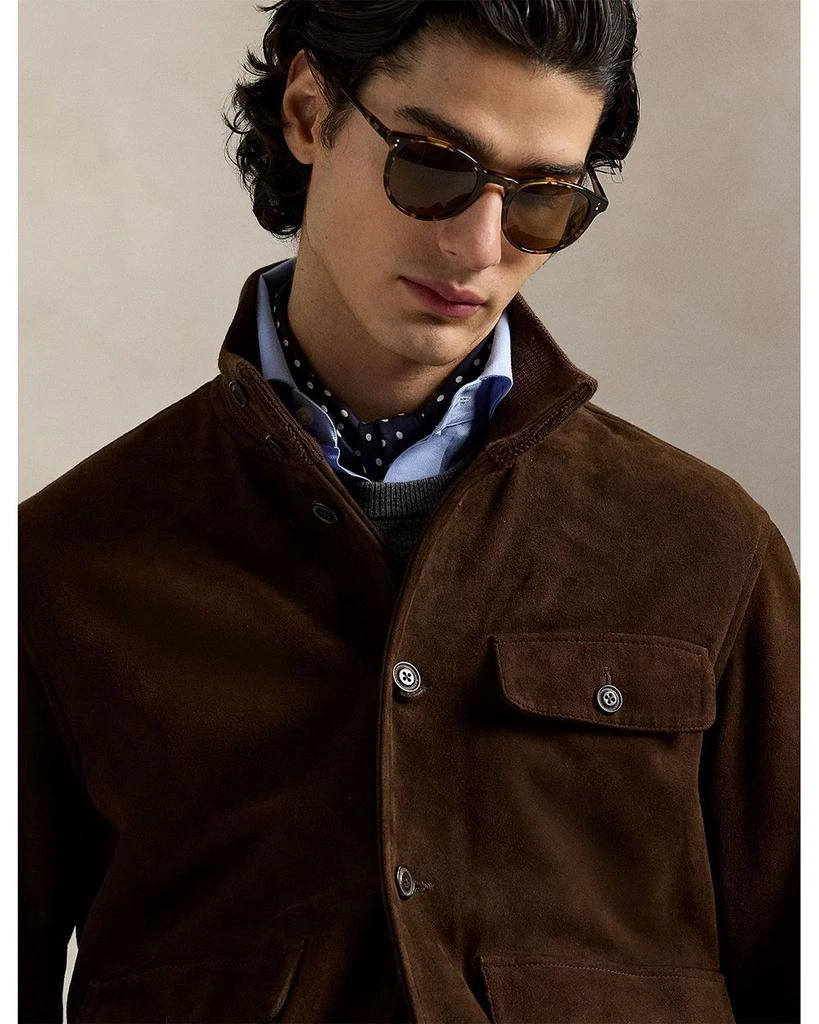 Ralph Lauren Suede Utility Jacket 4